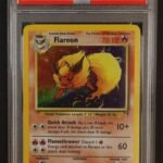 2002 Pokemon Legendary Collection Holo Flareon #10 PSA 9